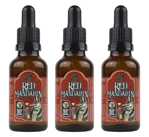 HEY JOE! Beard Oil nr2 Red Mandarin 30ml - 3 STUKS