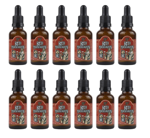 HEY JOE! Beard Oil nr2 Red Mandarin 30ml - 12 STUKS