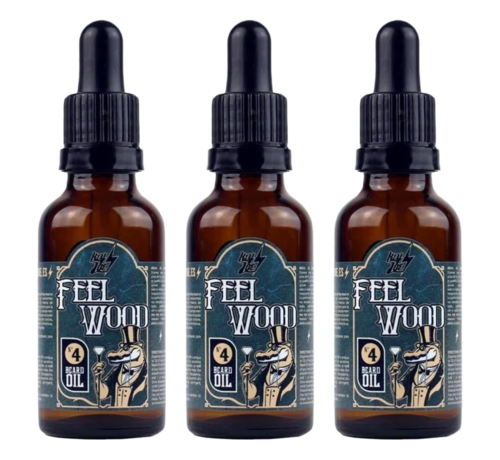HEY JOE! Beard Oil nr4 Feel Wood - 3 STUKS