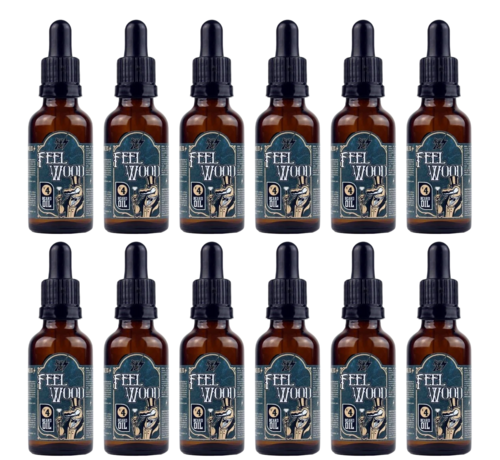 HEY JOE! Beard Oil nr4 Feel Wood - 12 STUKS