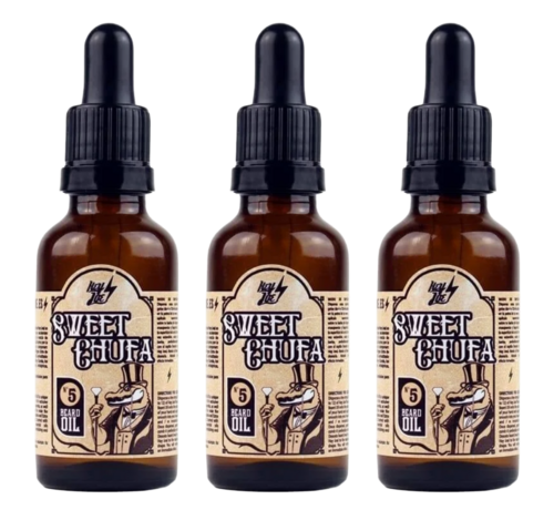 HEY JOE! Beard Oil nr5 Sweet Chufa 30ml - 3 STUKS
