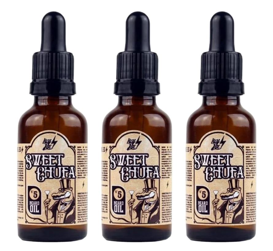 Beard Oil nr5 Sweet Chufa 30ml - 3 STUKS