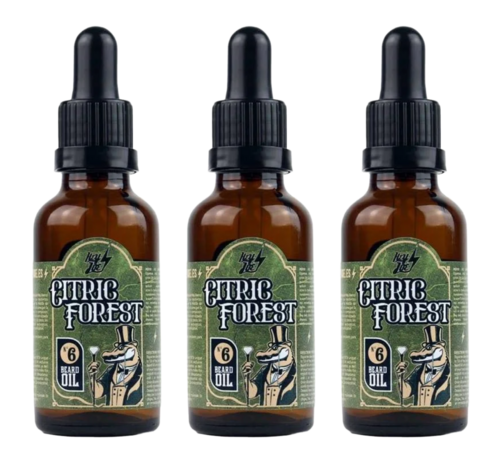 HEY JOE! Beard Oil nr6 Citric Forest 30ml - 3 STUKS