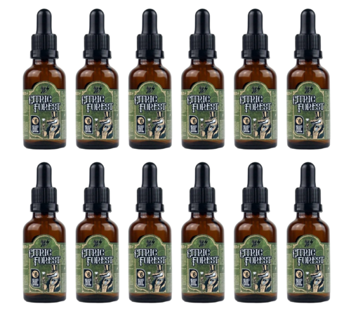 HEY JOE! Beard Oil nr6 Citric Forest 30ml - 12 STUKS