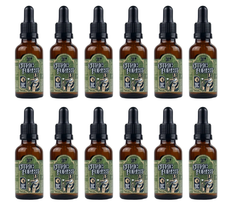 Beard Oil nr6 Citric Forest 30ml - 12 STUKS