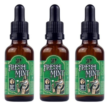 HEY JOE!  Beard Oil nr7 Fresh Mint 30ml  - 3 STUKS