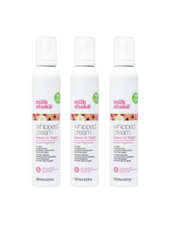 Milkshake Flower Fragrance Leave-in Foam 200ml - 3 Stuks