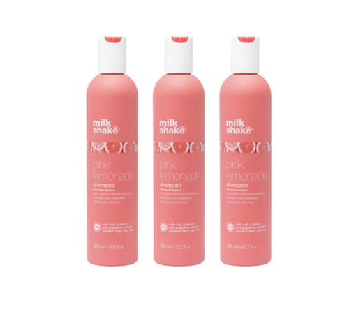 Milkshake Pink Lemonade Shampoo 300ml - 3 Stuks