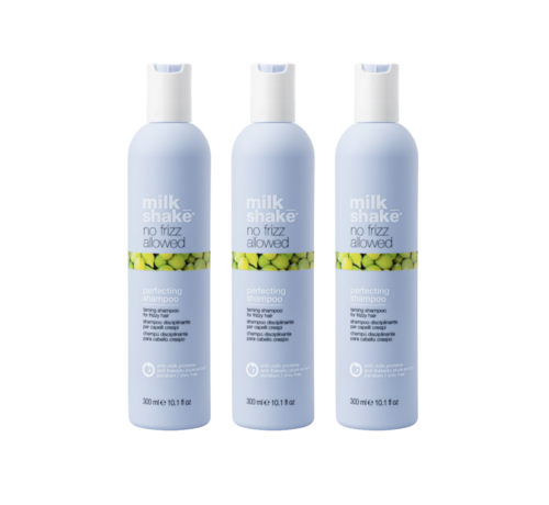 Milkshake No Frizz Allowed Perfecting Shampoo 300ml - 3 Stuks
