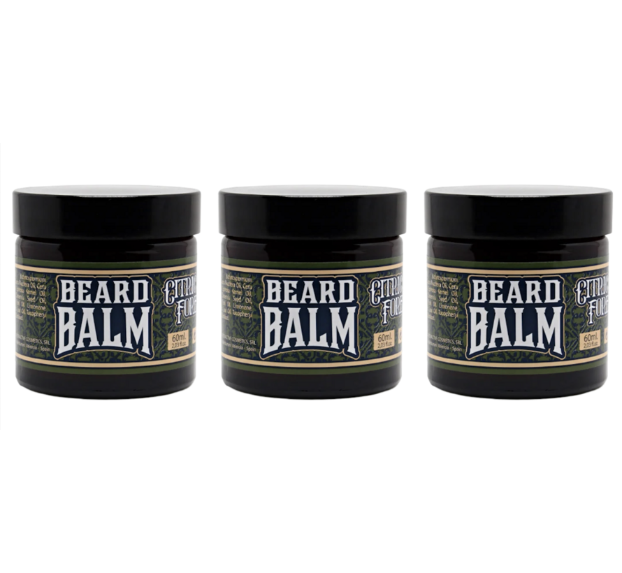 Beard Balm nr 6 Citric Forest - 3 STUKS