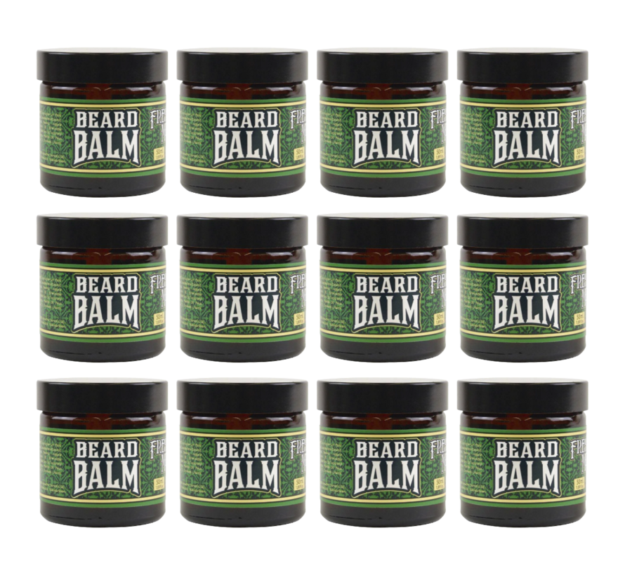 Beard Balm nr 7 Fresh Mint - 12 STUKS