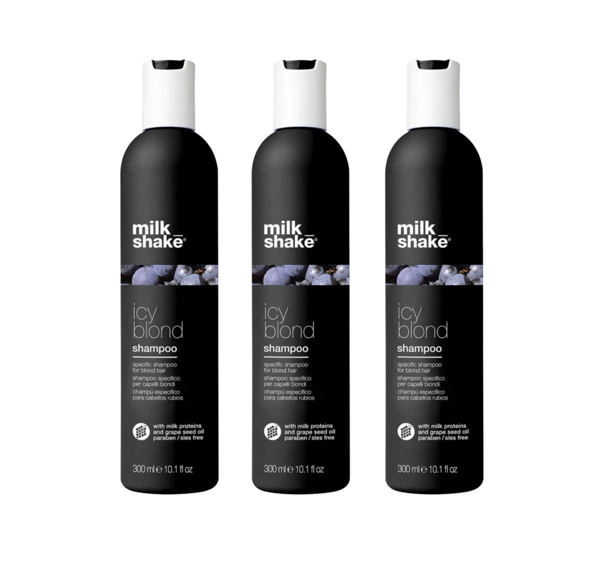 Icy Blond Shampoo 300ml - 3 Stuks