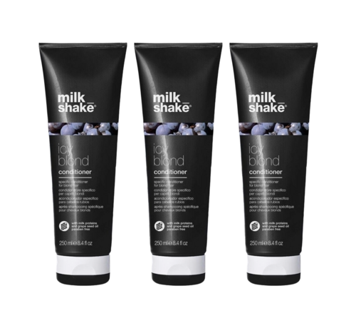 Milkshake Icy Blond Conditioner 250ml - 3 Stuks