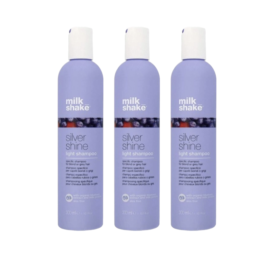 Silver Shine Light Shampoo 300ml   - Per 3 Stuks