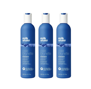 Milkshake Cold Brunette Shampoo 300ml - Per 3 Stuks