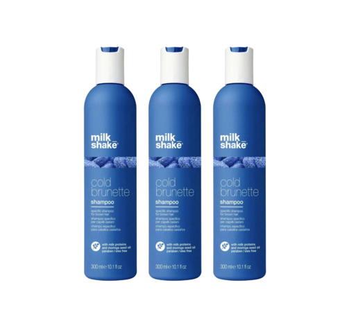 Milkshake Cold Brunette Shampoo 300ml - Per 3 Stuks