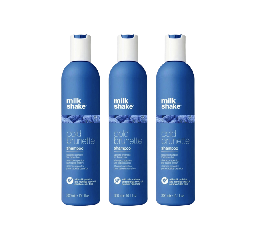 Cold Brunette Shampoo 300ml - Per 3 Stuks