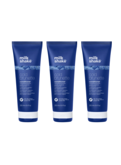 Milkshake Cold Brunette Conditioner 250ml - Per 3 Stuks
