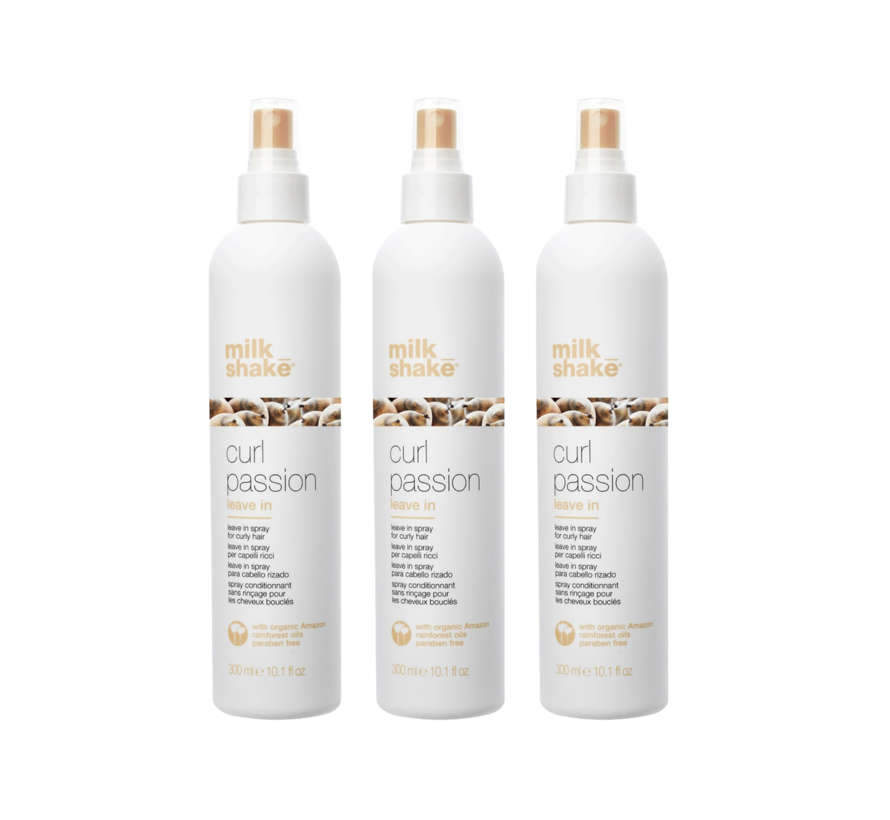 Curl Passion Leave-in Spray 300ml - Per 3 Stuks