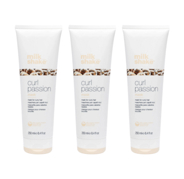 Milkshake Curl Passion Mask 250ml - Per 3 Stuks