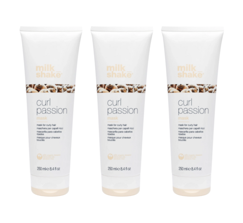 Milkshake Curl Passion Mask 250ml - Per 3 Stuks