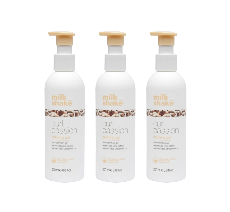 Curl Passion Defining Gel 200ml - Per 3 Stuks