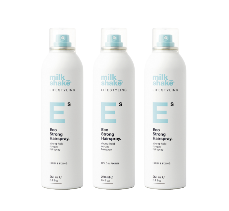 Eco Strong Hairspray 250ml - Per 3 Stuks