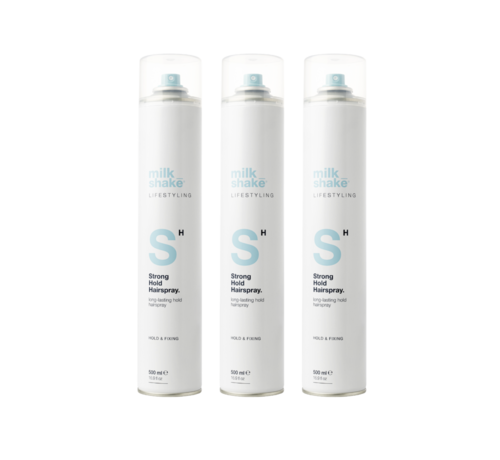 Milkshake Strong Hairspray 500ml - Per 3 Stuks