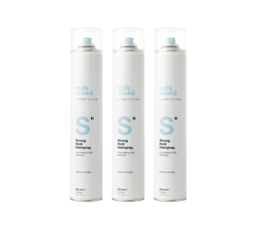 Strong Hairspray 500ml - Per 3 Stuks