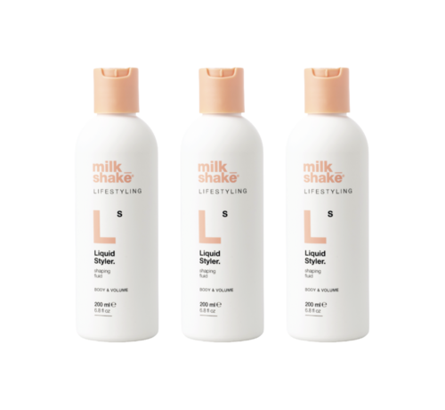 Milkshake Liquid Styler 250ml - Per 3 Stuks