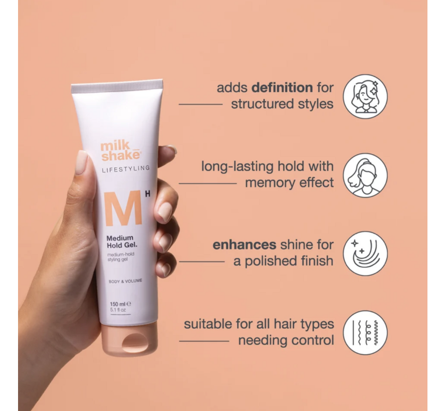 Medium Hold Gel 200ml - Per 3 Stuks
