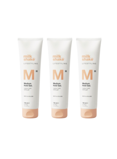 Milkshake Medium Hold Gel 200ml - Per 3 Stuks