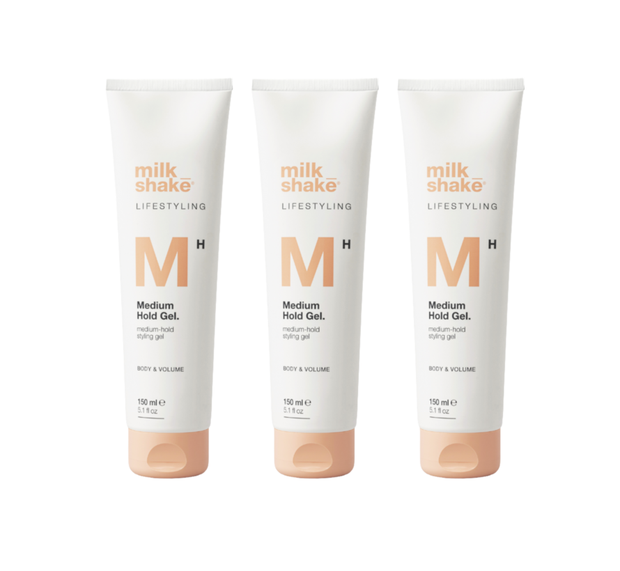 Medium Hold Gel 200ml - Per 3 Stuks