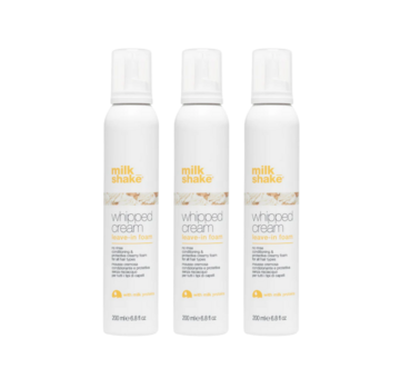 Milkshake Whipped Cream Leave-in Foam 200ml - Per 3 Stuks