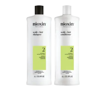 Nioxin System 2 Shampoo & Conditioner Set - 1000ml