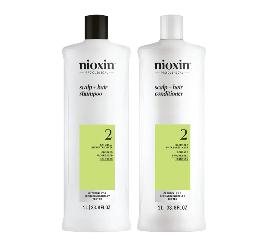 System 2 Shampoo & Conditioner Set - 1000ml
