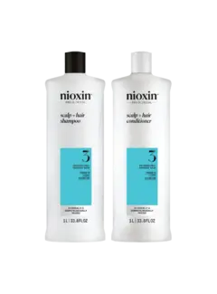 Nioxin System 3 Shampoo & Conditioner Set - 1000ml