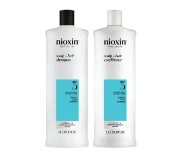 Nioxin System 3 Shampoo & Conditioner Set - 1000ml
