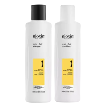 Nioxin System 1 Shampoo & Conditioner Set - 300ml