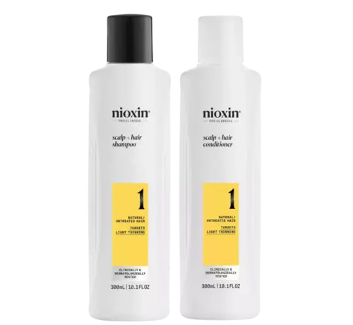 Nioxin System 1 Shampoo & Conditioner Set - 300ml
