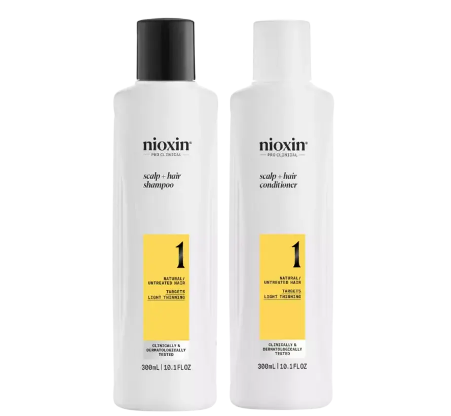 System 1 Shampoo & Conditioner Set - 300ml