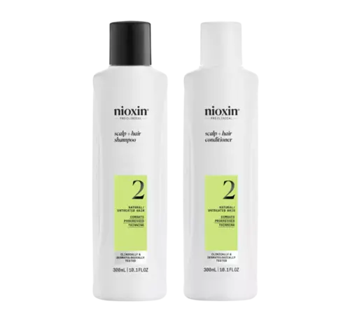 Nioxin System 2 Shampoo & Conditioner Set - 300ml