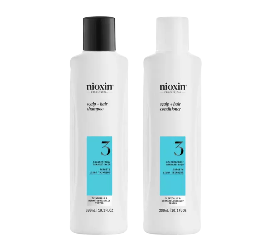 System 3 Shampoo & Conditioner Set - 300ml
