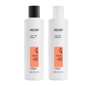 Nioxin System 4 Shampoo & Conditioner Set - 300ml