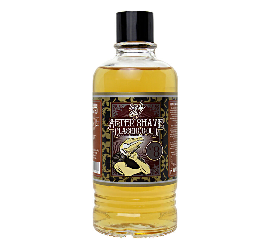 After Shave No. 8 Classic Gold 400ml  - 3 STUKS