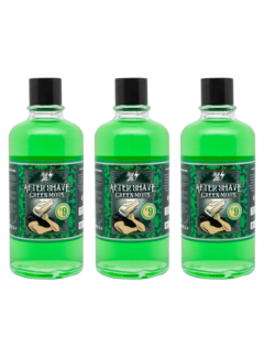 HEY JOE! After Shave No. 9 Green Moss 400ml - 3 STUKS
