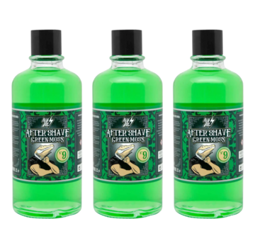 HEY JOE!  After Shave No. 9 Green Moss 400ml  - 3 STUKS
