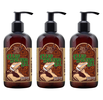 HEY JOE!  Clear Shaving Gel Fresh 250ml  - 3 STUKS