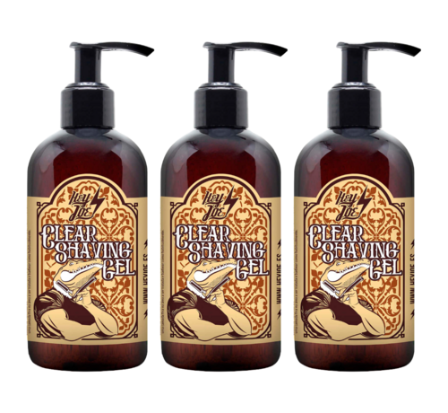 HEY JOE! Clear Shaving Gel 250ml - 3 STUKS