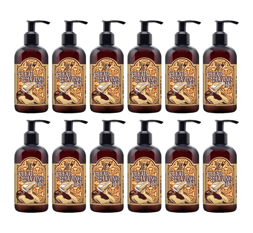 Clear Shaving Gel 250ml - 12 STUKS
